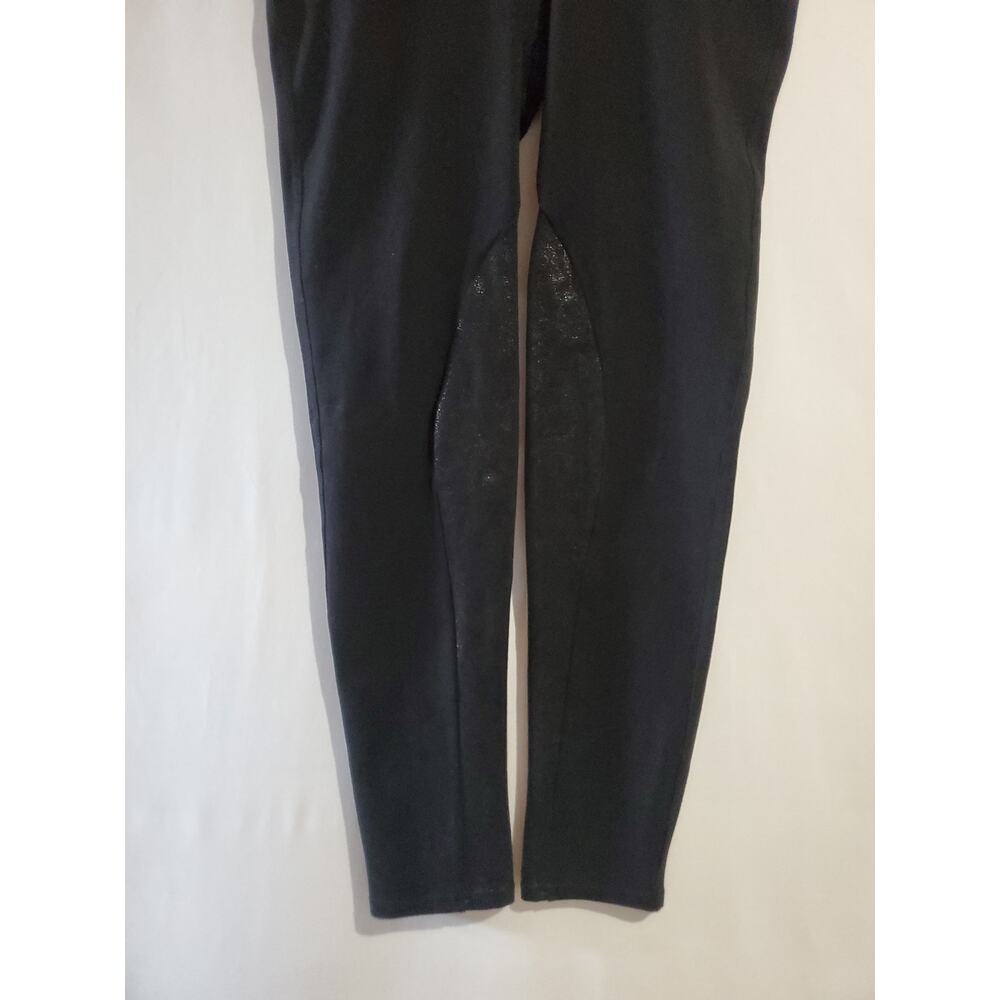 Spanx Ready To Wow Black Faux Leather Riding Leggings Womens Size XL Shapewear - Picture 6 of 13